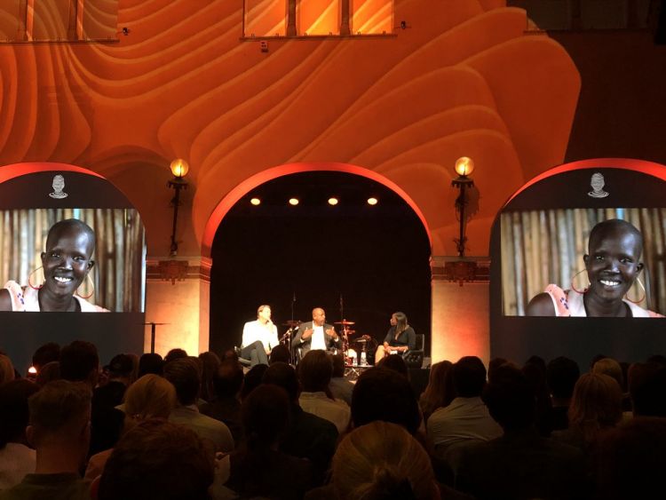 Forest Whitaker at the 2019 Brilliant Minds Summit in Stockholm, Sweden