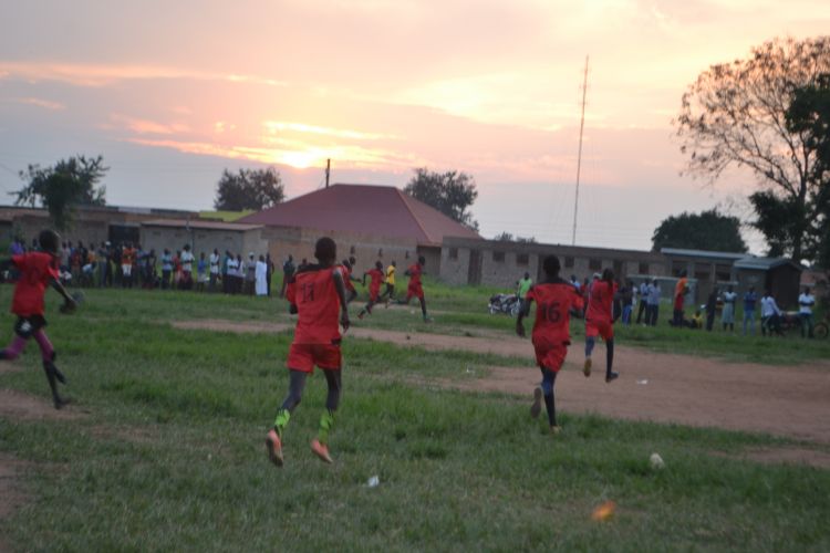 WPDI team playing football