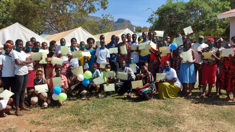 Youth in Karamoja graduate from Civic and Vocational Trainings led by WPDI