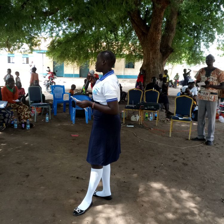 UN Women speaking out in South Sudan