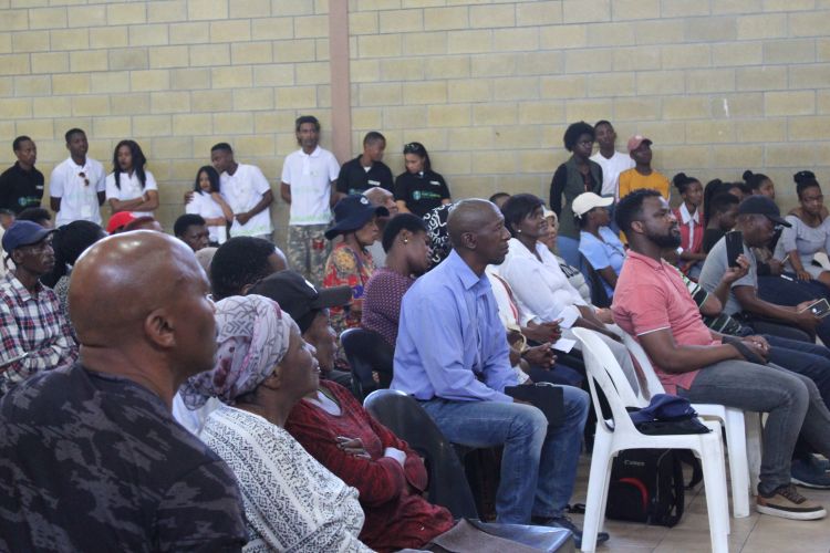 The people of Cape Town sit down for a Community Dialogue led by WPDI