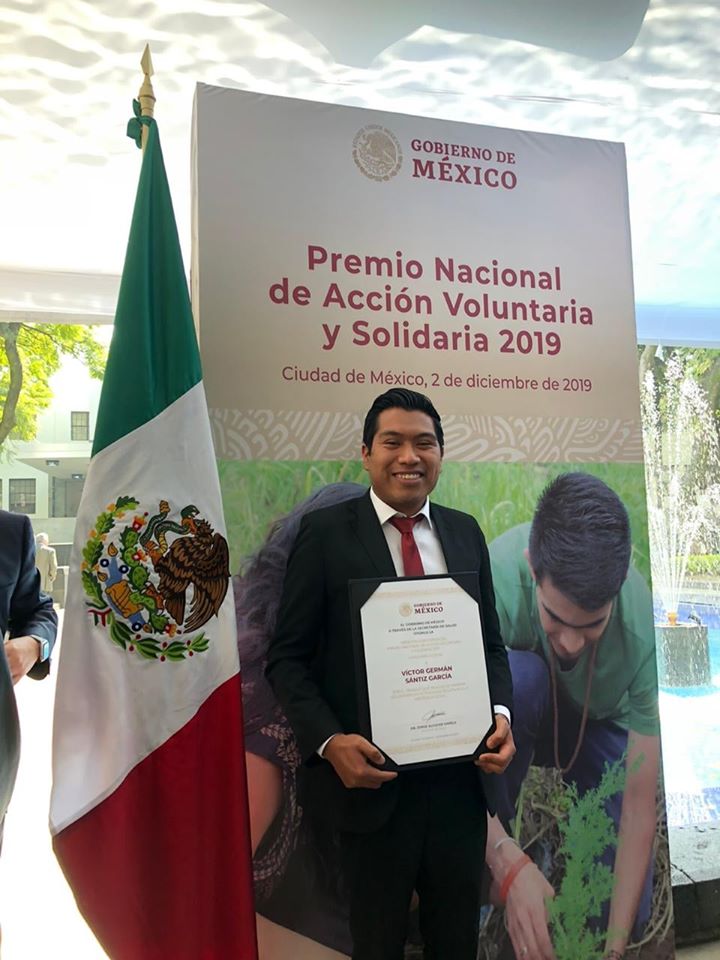 Victor Santiz Garcia Wins Mexico’s National Award for Voluntary and Solidarity Action