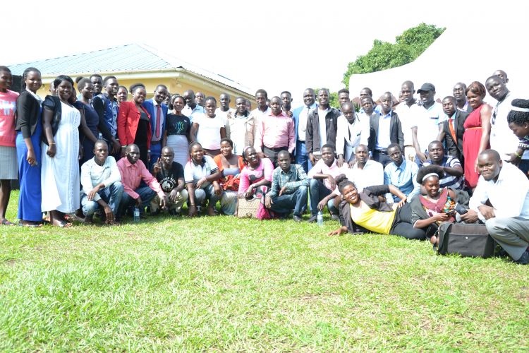 Youth at the Business Plan Competition in Acholi Sub-Region