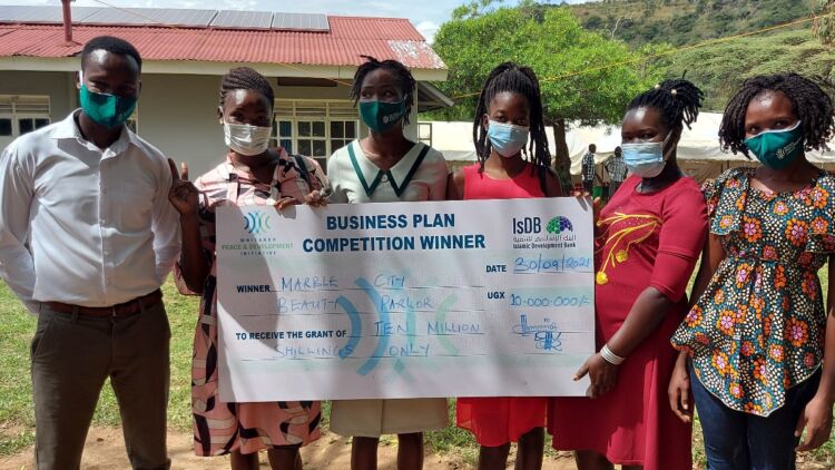 Winners of the Business Plan Competition in Uganda