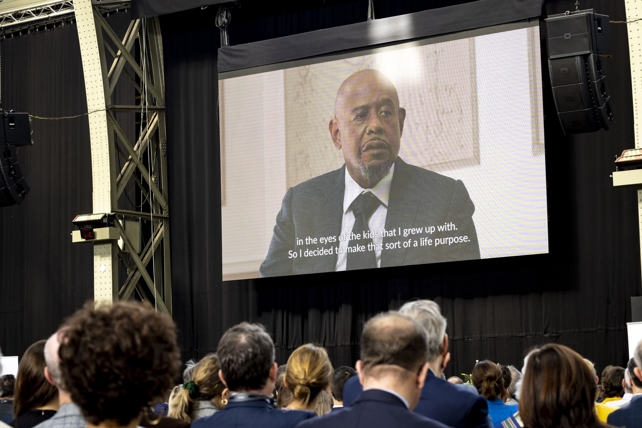 WPDI Forest Whitaker's interview at Be Philanthropy 2023 in Brussels