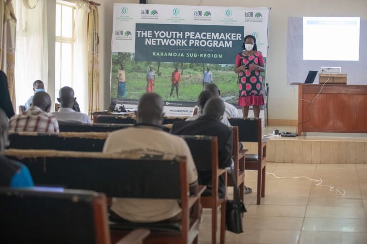 WPDI teaches community in Karamoja about our Youth Peacemaker Network