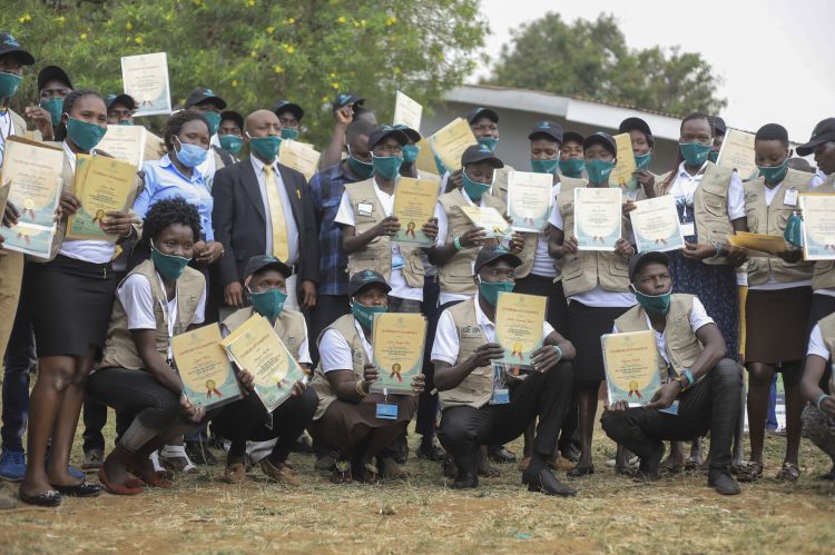 New cohort of Youth Peacemakers graduate from their training in Karamoja, Uganda