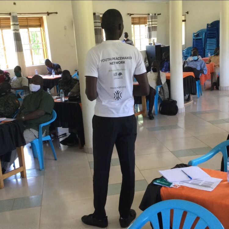 WPDI training community leaders in Karamoja