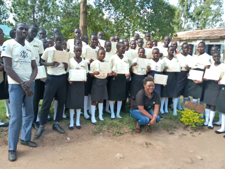 Students graduate from Conflict Resolution Education in Uganda