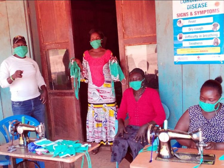 WPDI Youth make masks to protect community