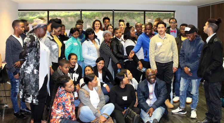 Youth chosen to join the YPN in South Africa