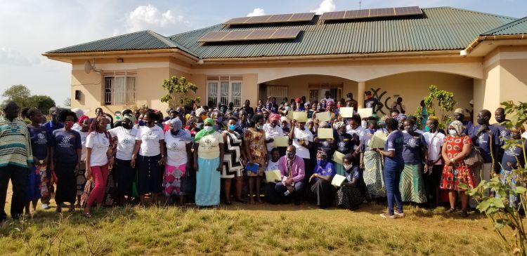 285 women come together to learn about business and entrepreneurship at the Kiryandongo Refugee Settlement