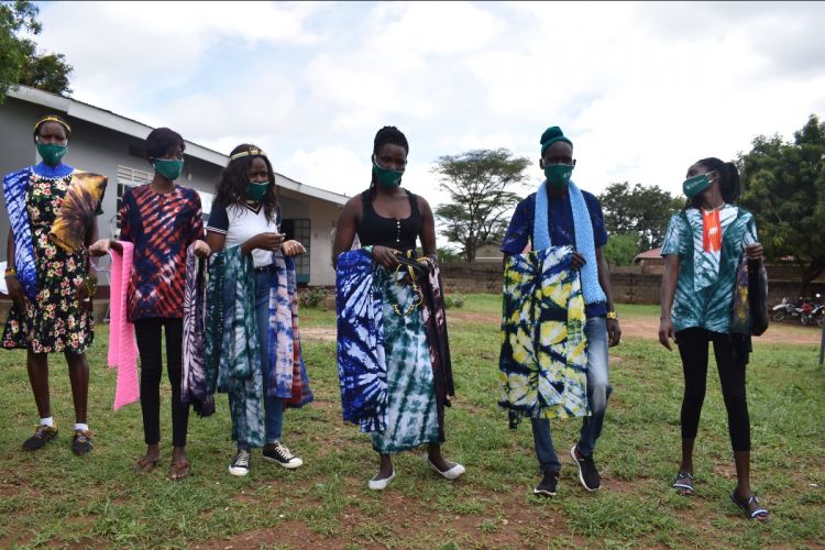 Youth taking vocation trainings provided by WPDI in Moroto, Karamoja