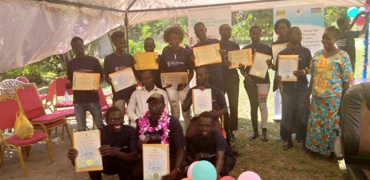 250 youths graduating in South Sudan from WPDI Vocational Trainings