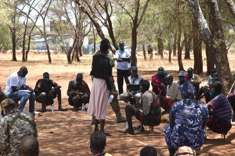 WPDI holding a Community Dialogue in Uganda