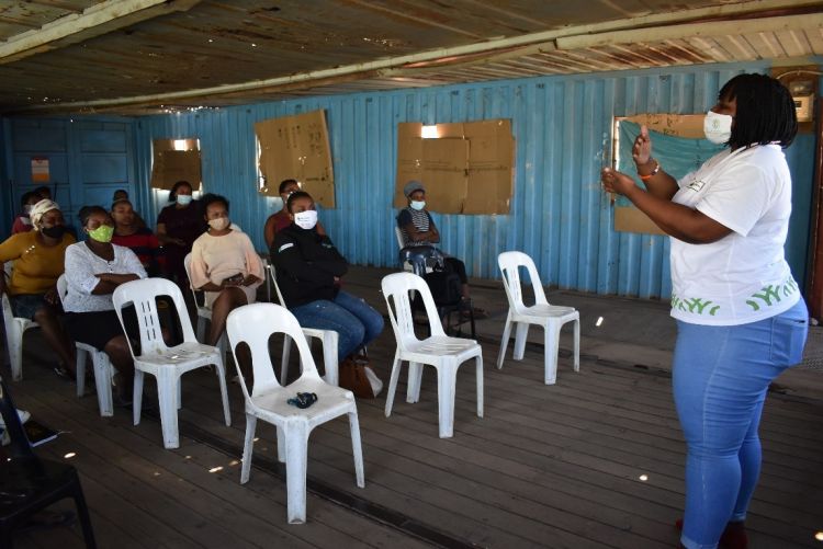Community leaders in Cape Town learn about Conflict Resolution from WPDI