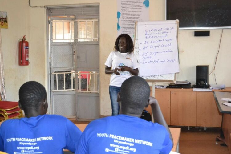 Ajwok Mary Valentino, a Youth Peacemaker for WPDI
