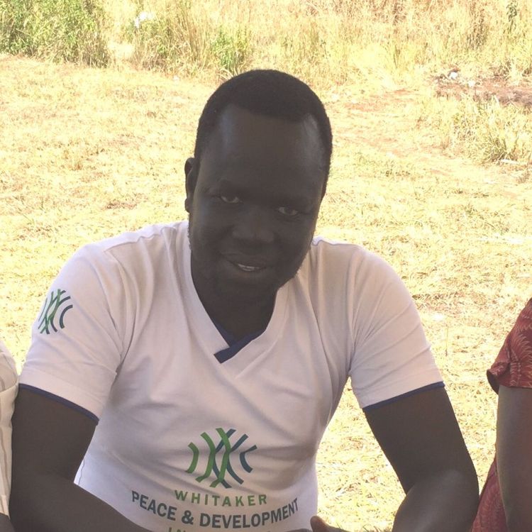 Martin, a WPDI youth peacemaker from South Sudan