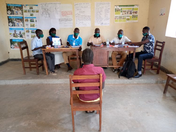 WPDI interviewing youth in Karamoja