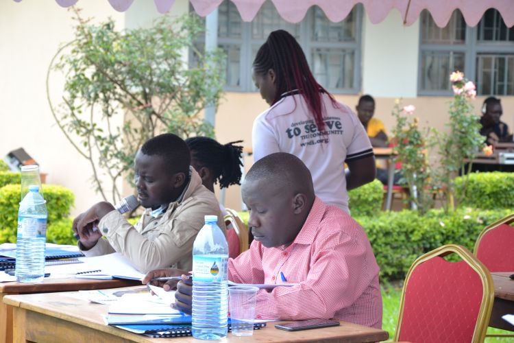 Judges at the Business Plan Competition