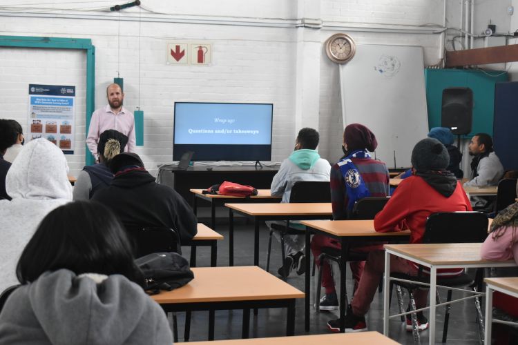 Cape Flats youth learn about Business and Entreprenuership