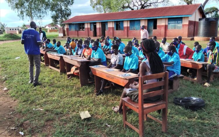 WPDI training youth and teachers about Conflict Resolution Education