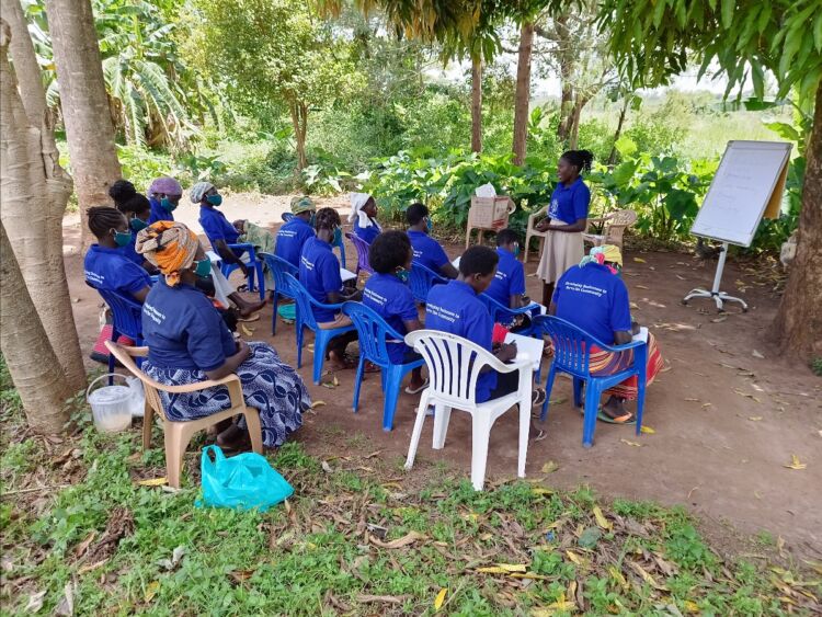 WPDI teaching women in Acholi, Uganda about Business and Entrepreneurship