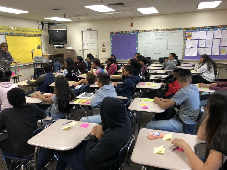 Children in the US learning about conflict resolution through WPDI's Domestic Harmonizer Program