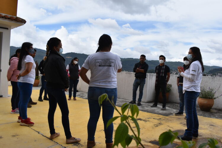 Youth in Chiapas come together for a workshop hosted by WPDI