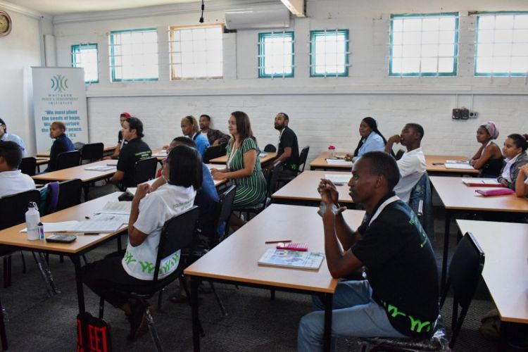 Students in South Africa learning to become leaders